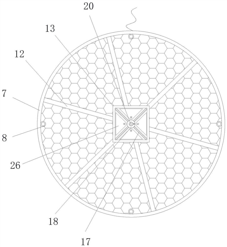 Multi-nozzle and self-entry type foldable fish-luring-trapping cage