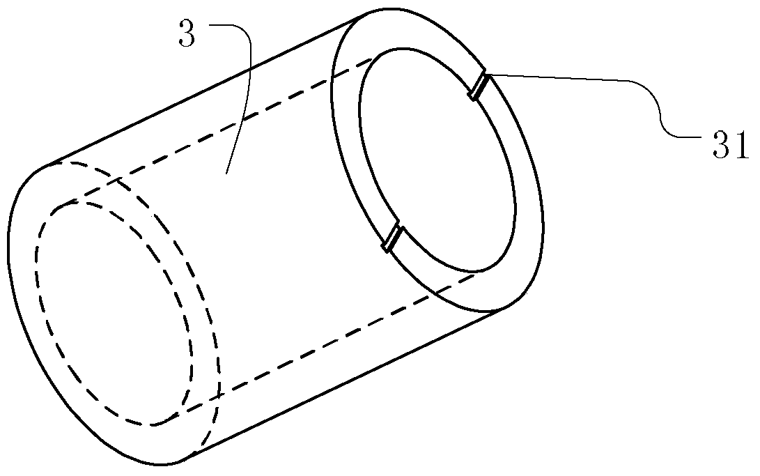 Rotary shaft of permanent magnet motor and installation method thereof