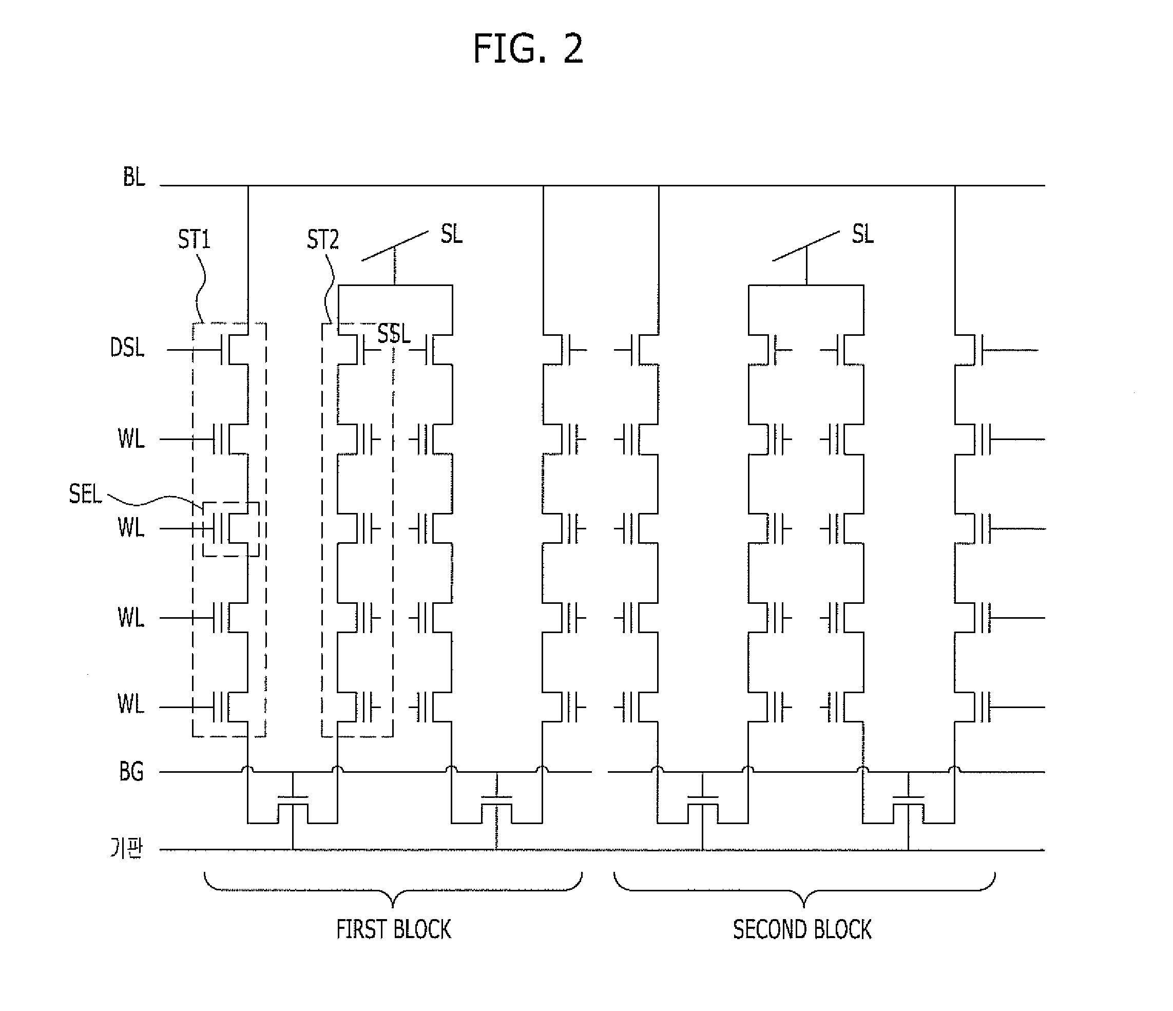 Nonvolatile memory device, method for operating the same, and method for fabricating the same