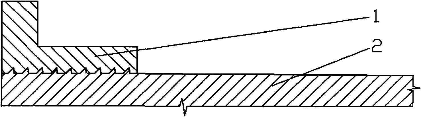 Copper cooling plate and manufacturing process thereof