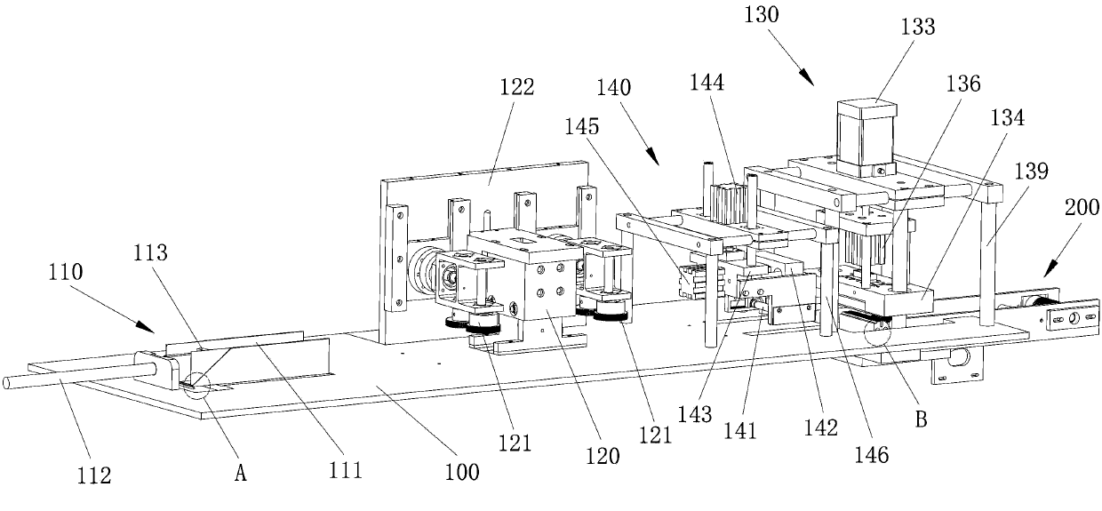 Packaging mechanism of automatic packaging machine for medical cotton swabs