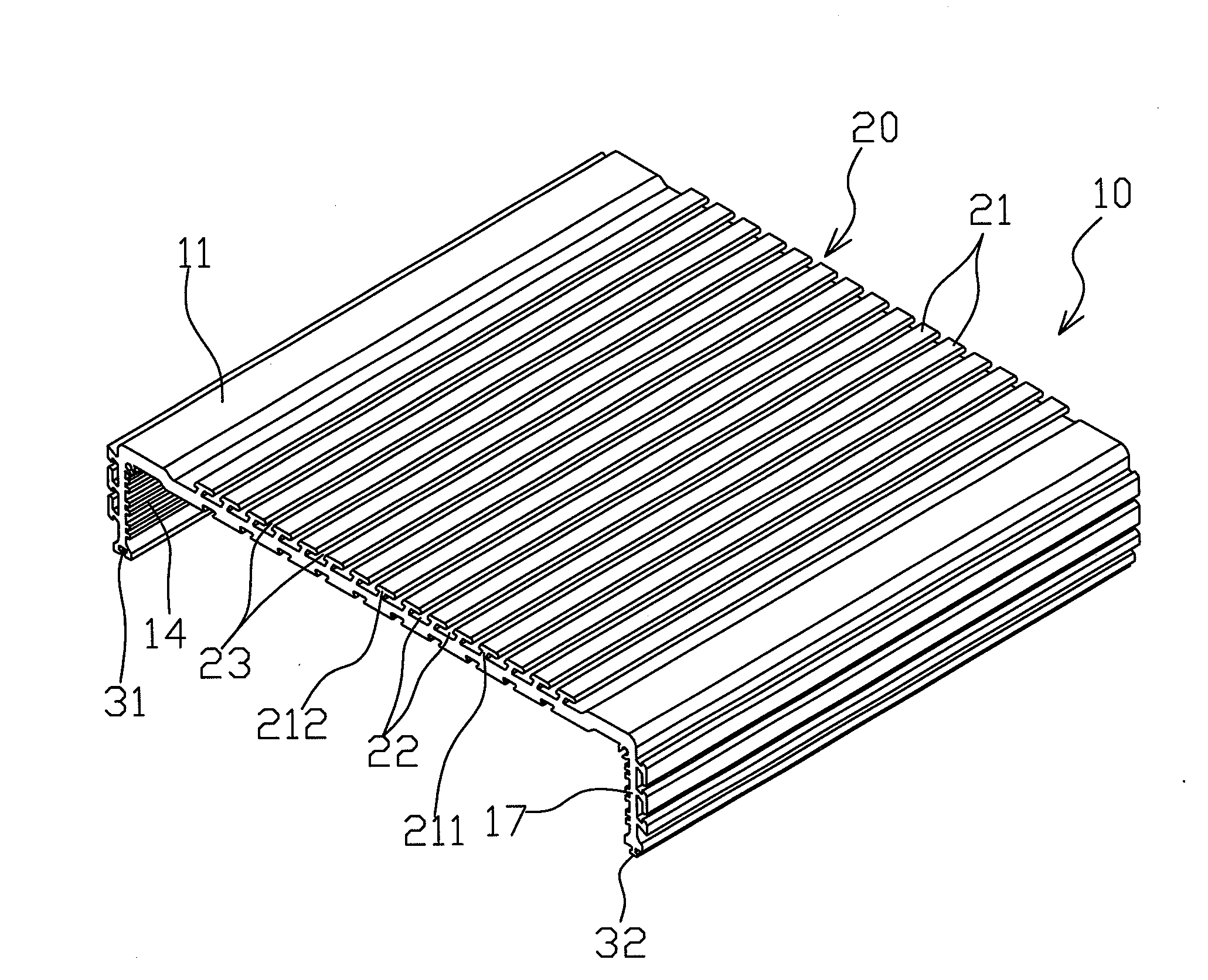 Combinational chassis featuring heat dissipation