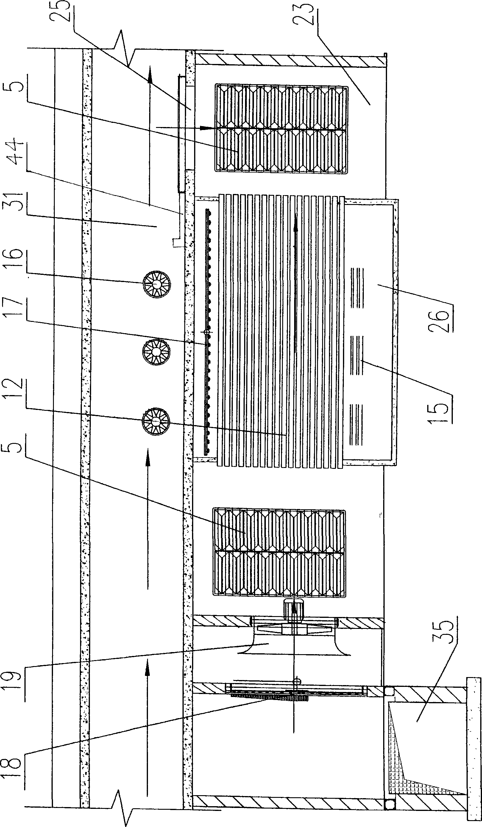 Energy-saving consumption-reducing air conditioning method and unit air conditioner of spinning factory