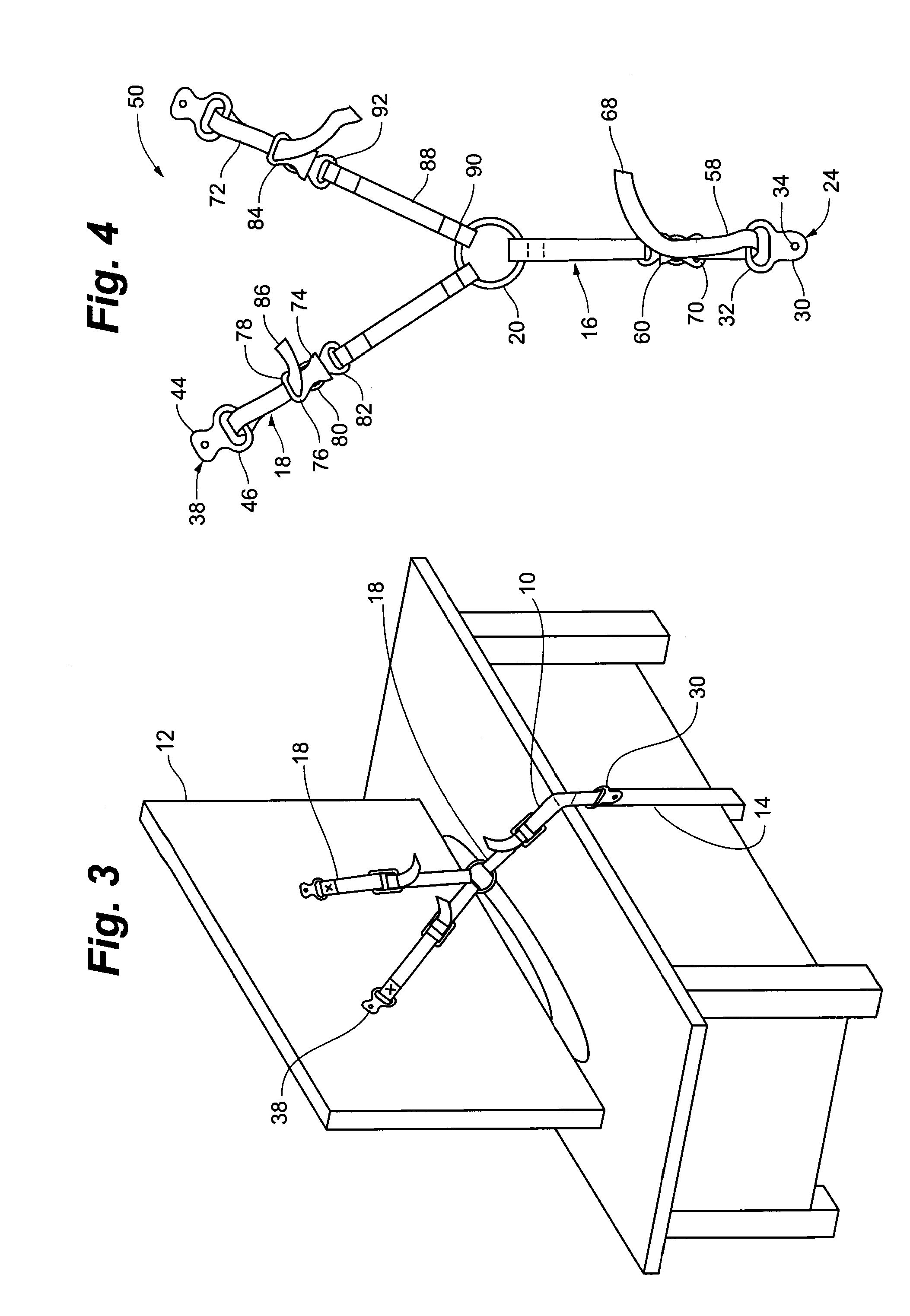 Television safety strap