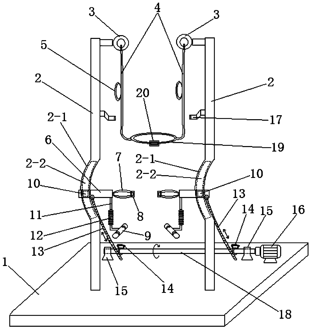 Lower limb rehabilitation training equipment