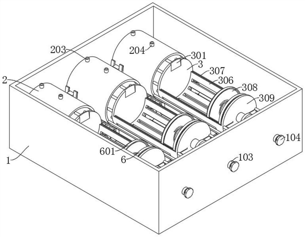 Battery transportation and storage device and storage method