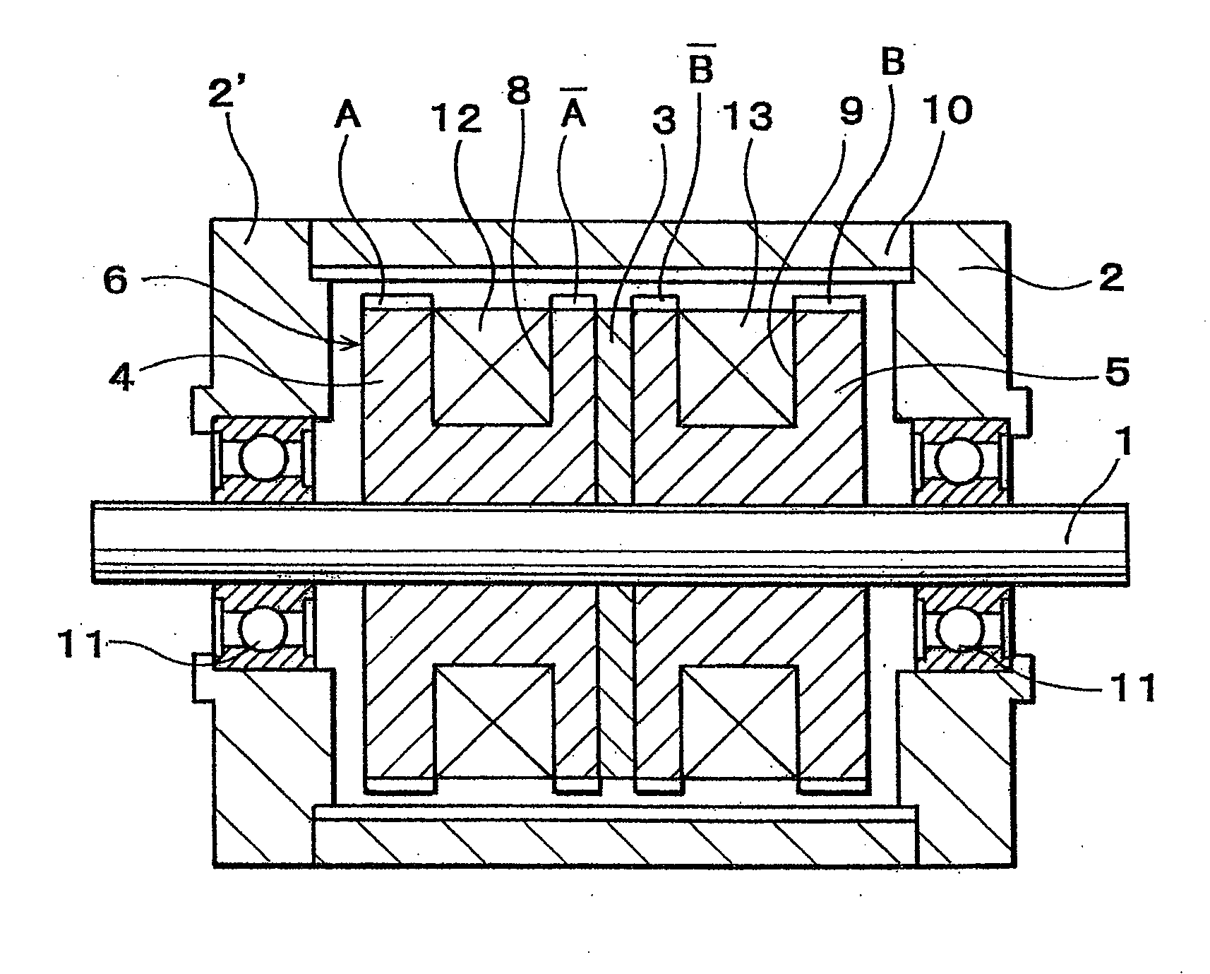 Multi-Polar Rotary Machine