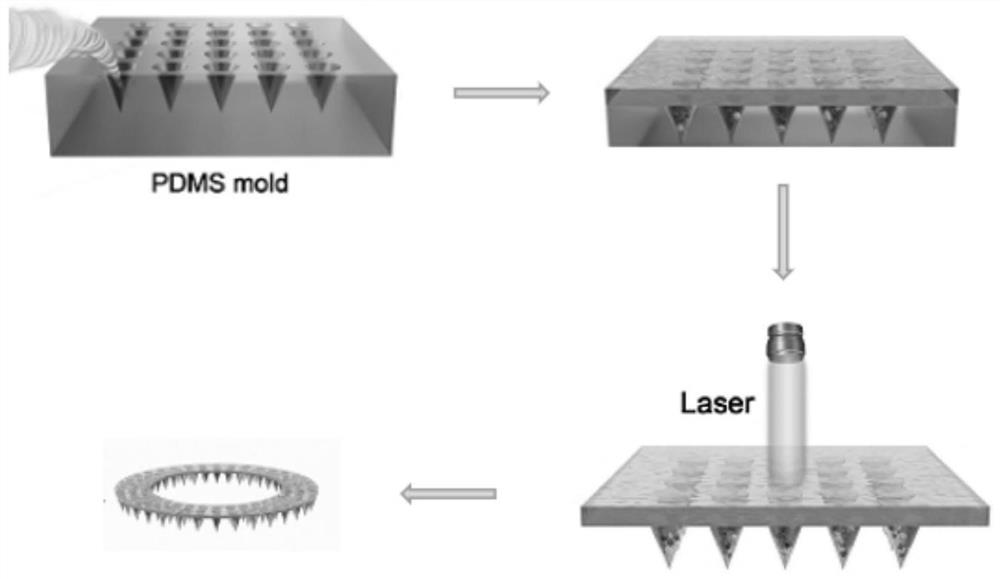 Annular microneedle for ophthalmology department