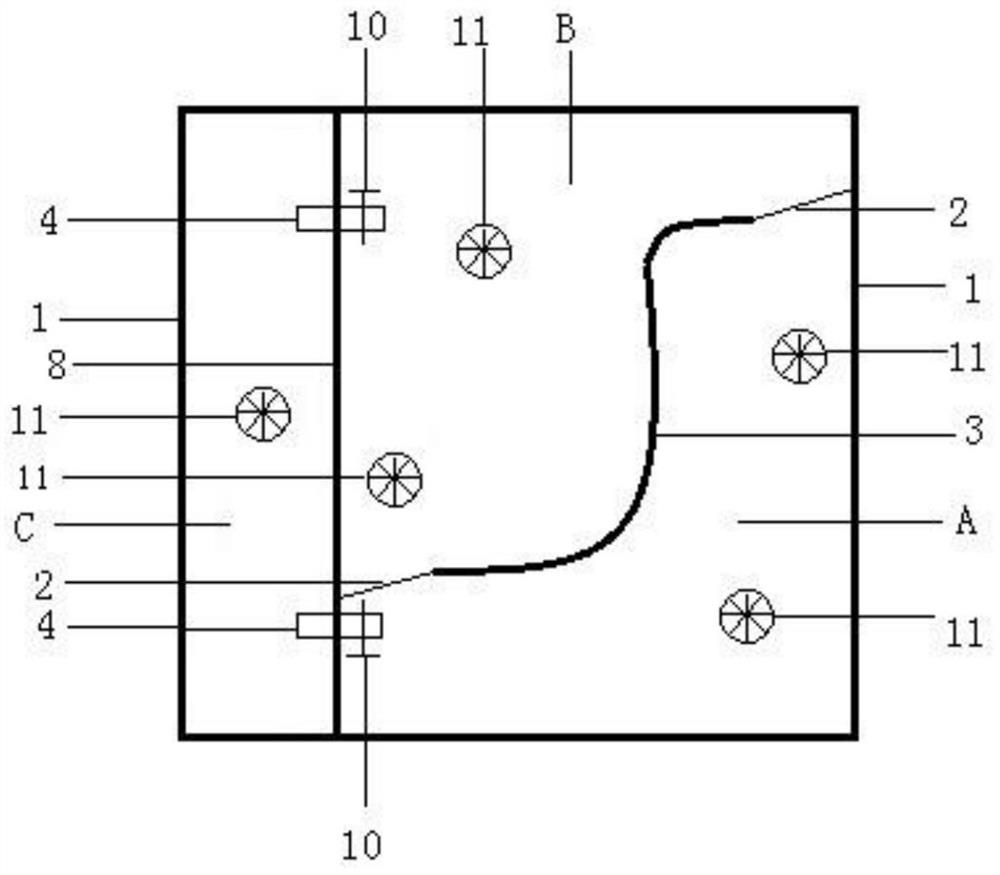 Zero-pollution discharge system for circulating aquaculture tail water in pond and construction method thereof