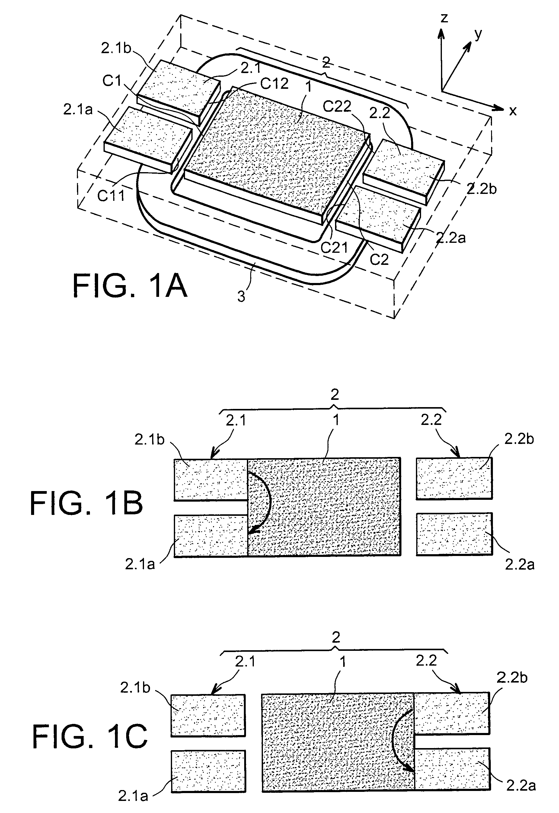 Levitation magnetic actuator