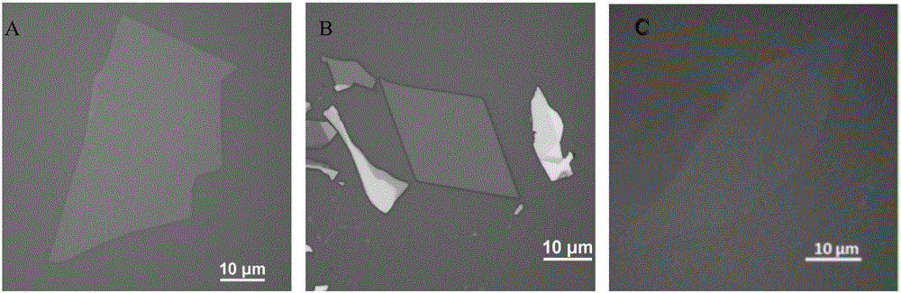 Method for putting pure ultrathin two-dimensional materials on stacking top layer