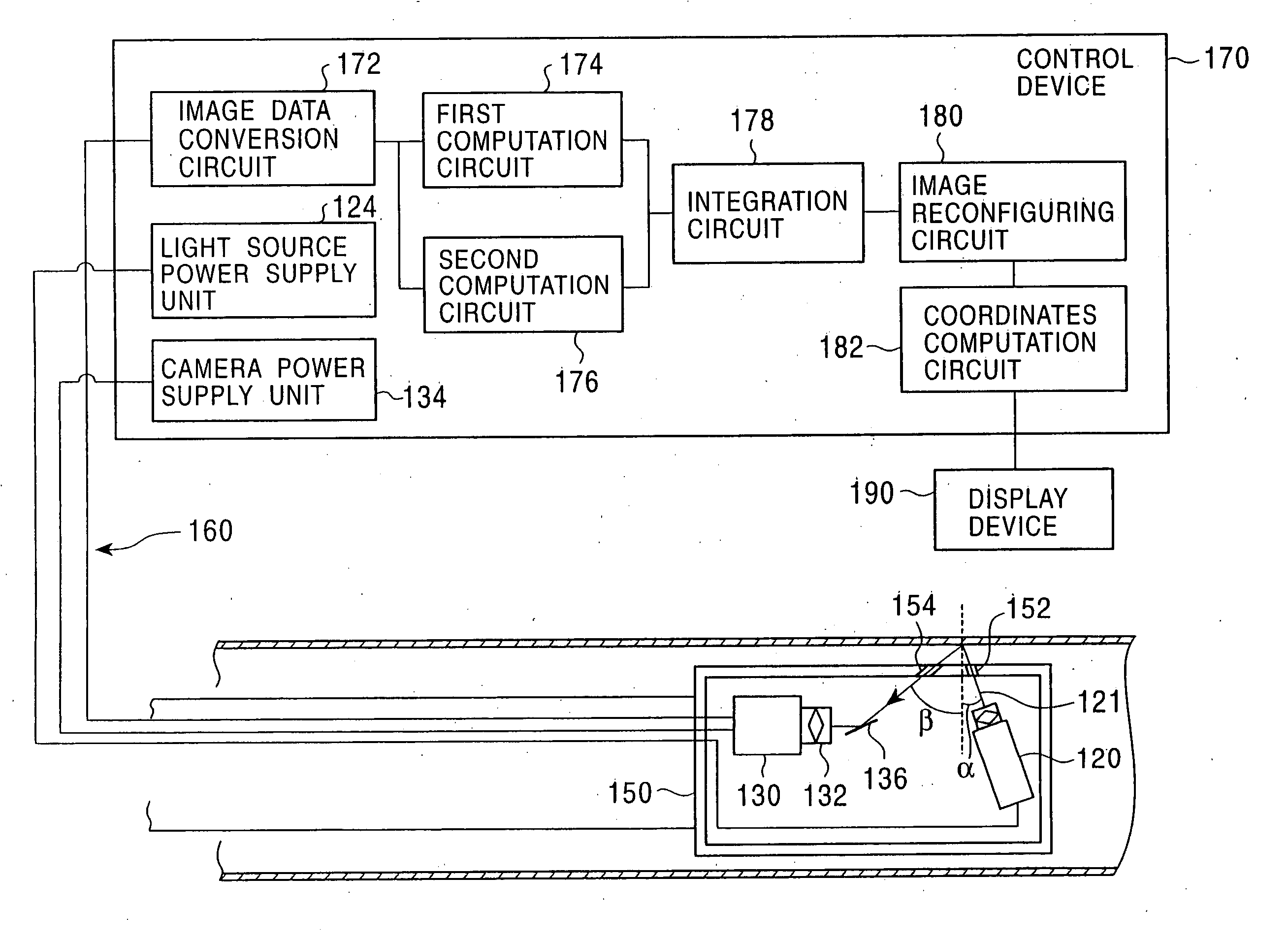 Method and instrument for measuring bead cutting shape of electric welded tube