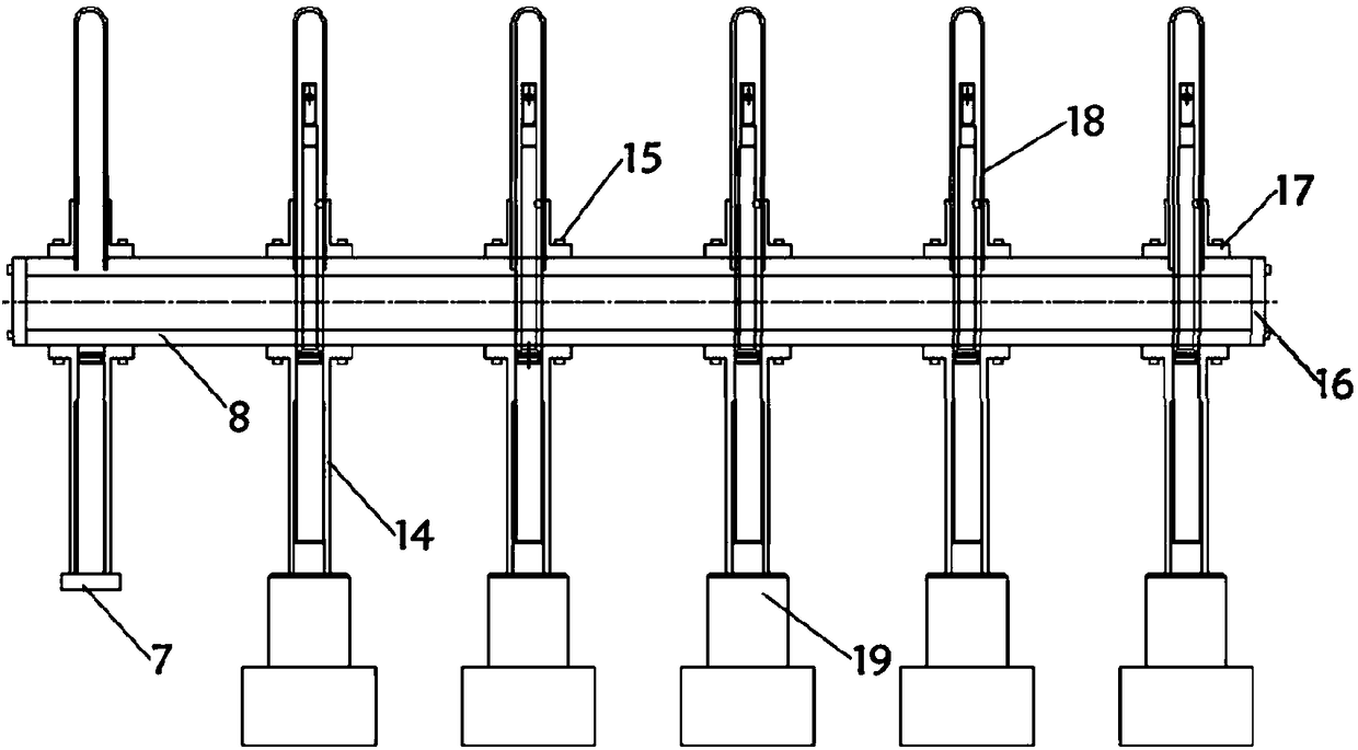 A vacuum storage and testing device for transmission electron microscope sample rod