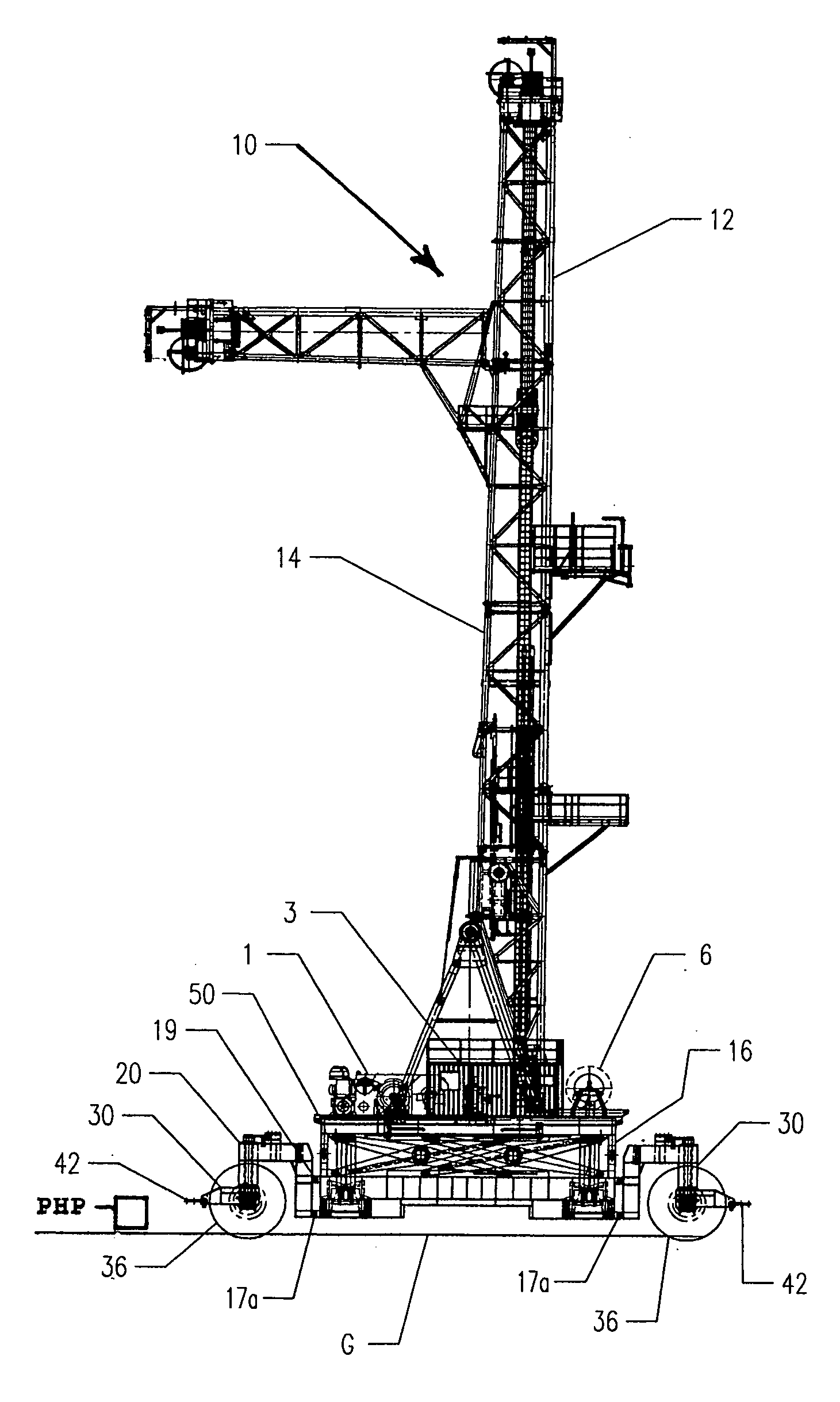 Mobile drilling rig