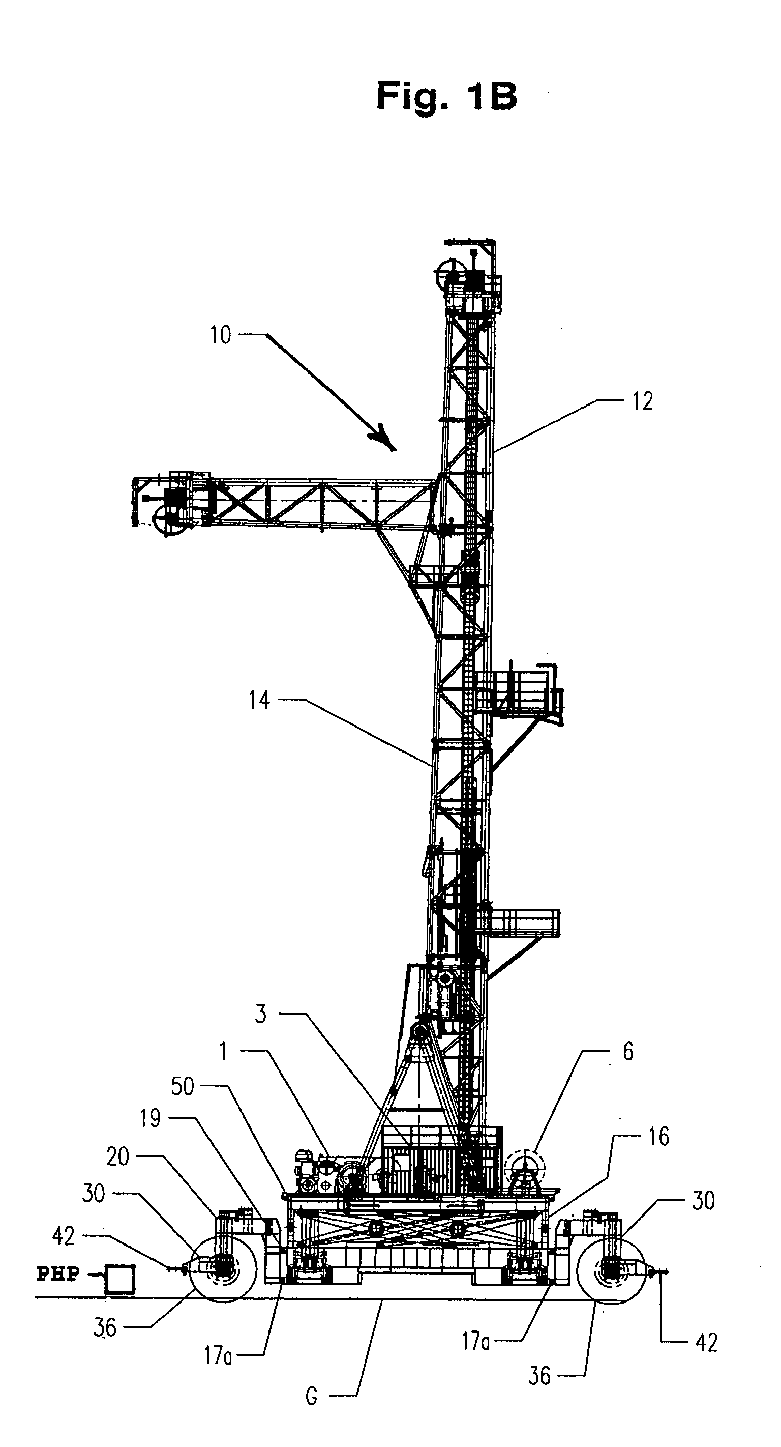 Mobile drilling rig