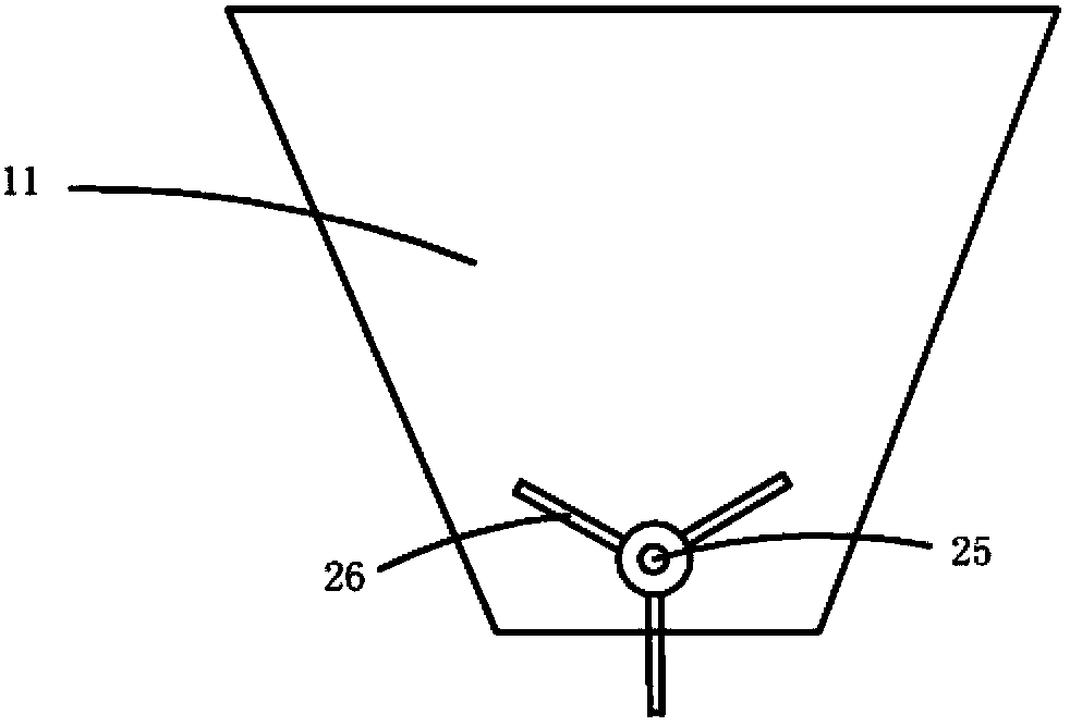 Secondary dosing and mixing system applied to processing rice noodles