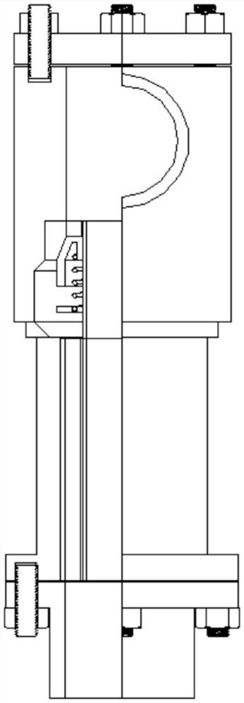 Annular beam device and method for adjusting local flow velocity of pipeline