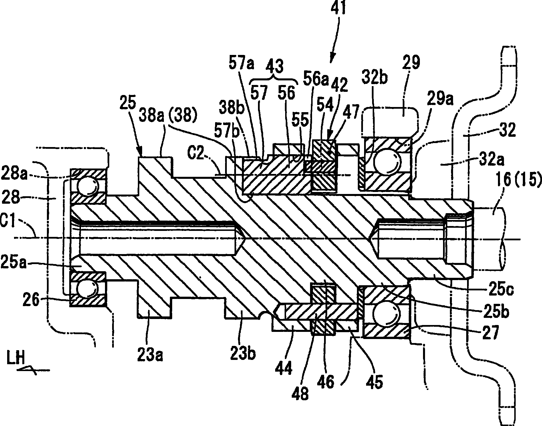 Engine with decompression device