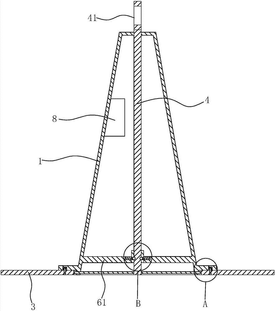 A Road Isolation Pile with Improved Structure