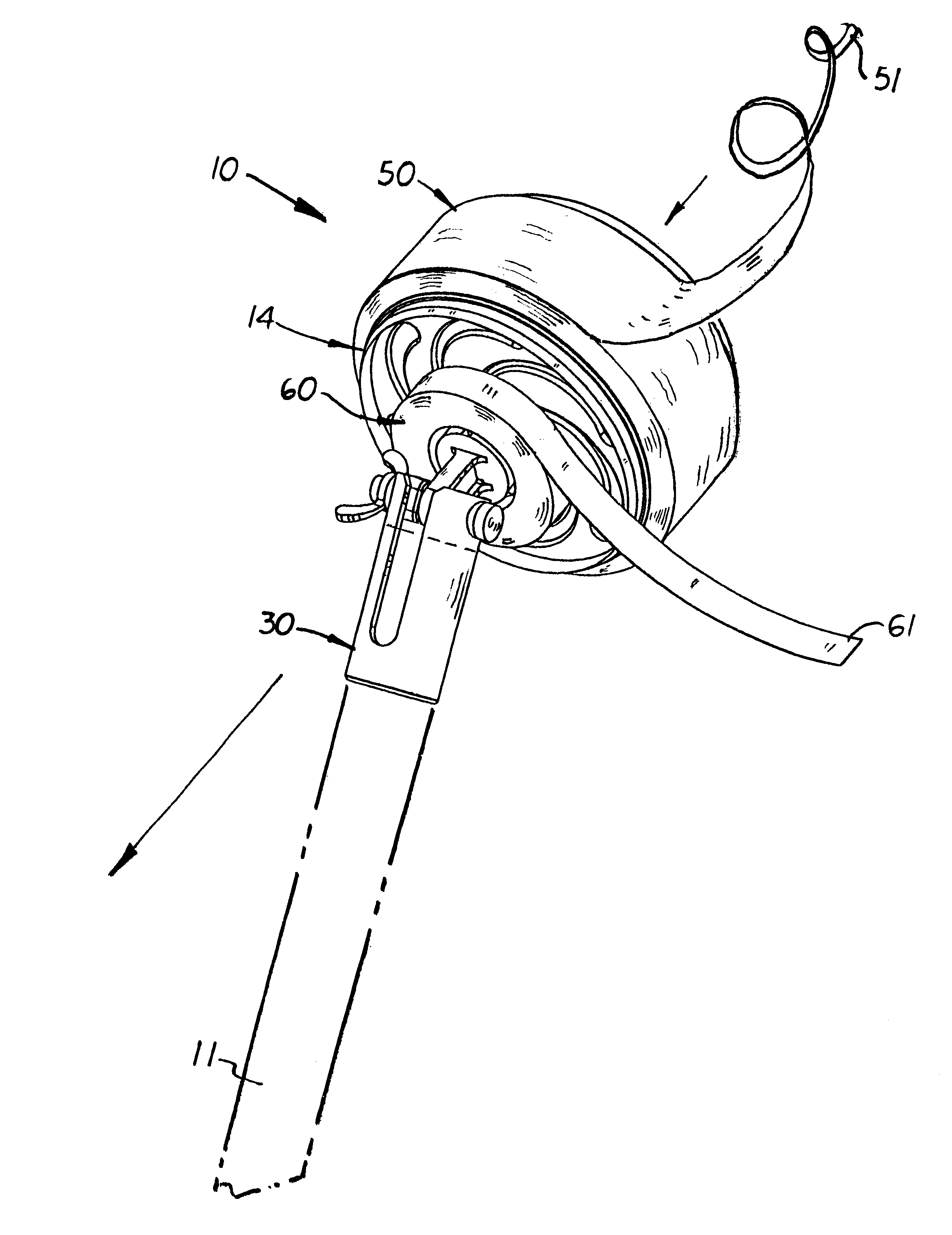 Party streamer dispenser