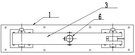 A test device for simulated working conditions of outrigger hydraulic cylinders