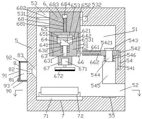 Dustless and environment-friendly stone grinding device