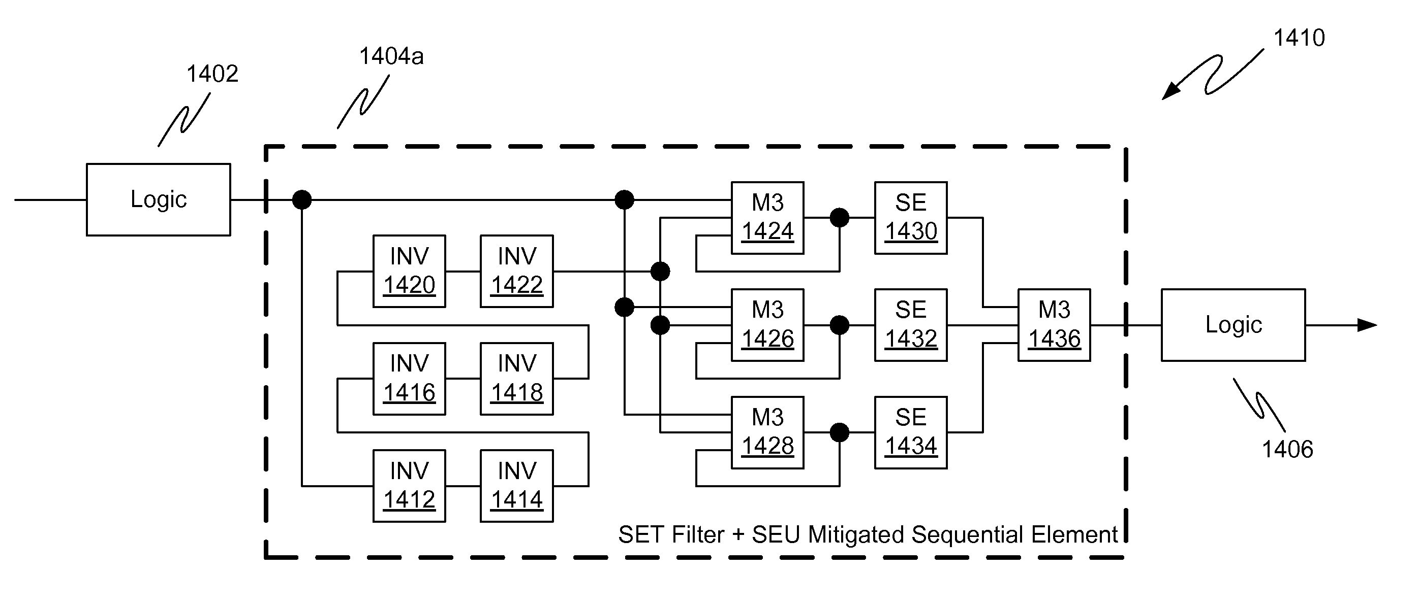 Single event transient mitigation and measurement in integrated circuits