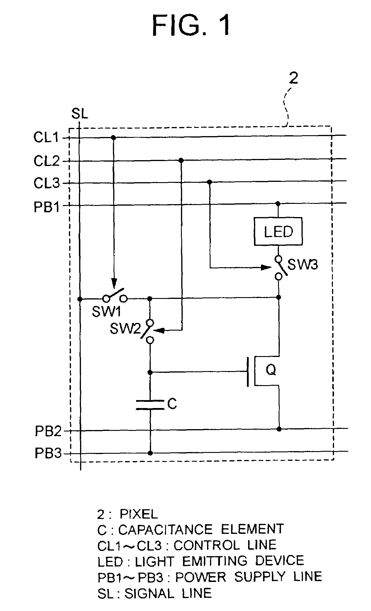 Current load device and method for driving the same