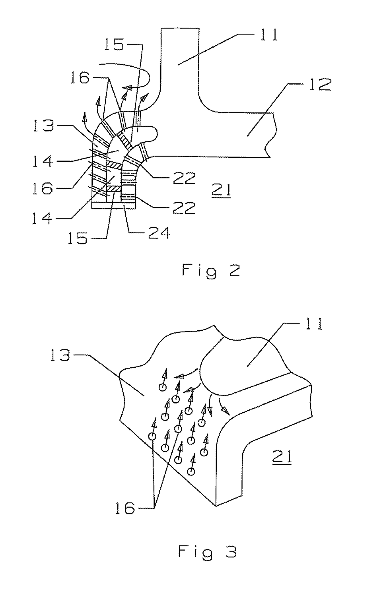 Turbine vane with endwall cooling