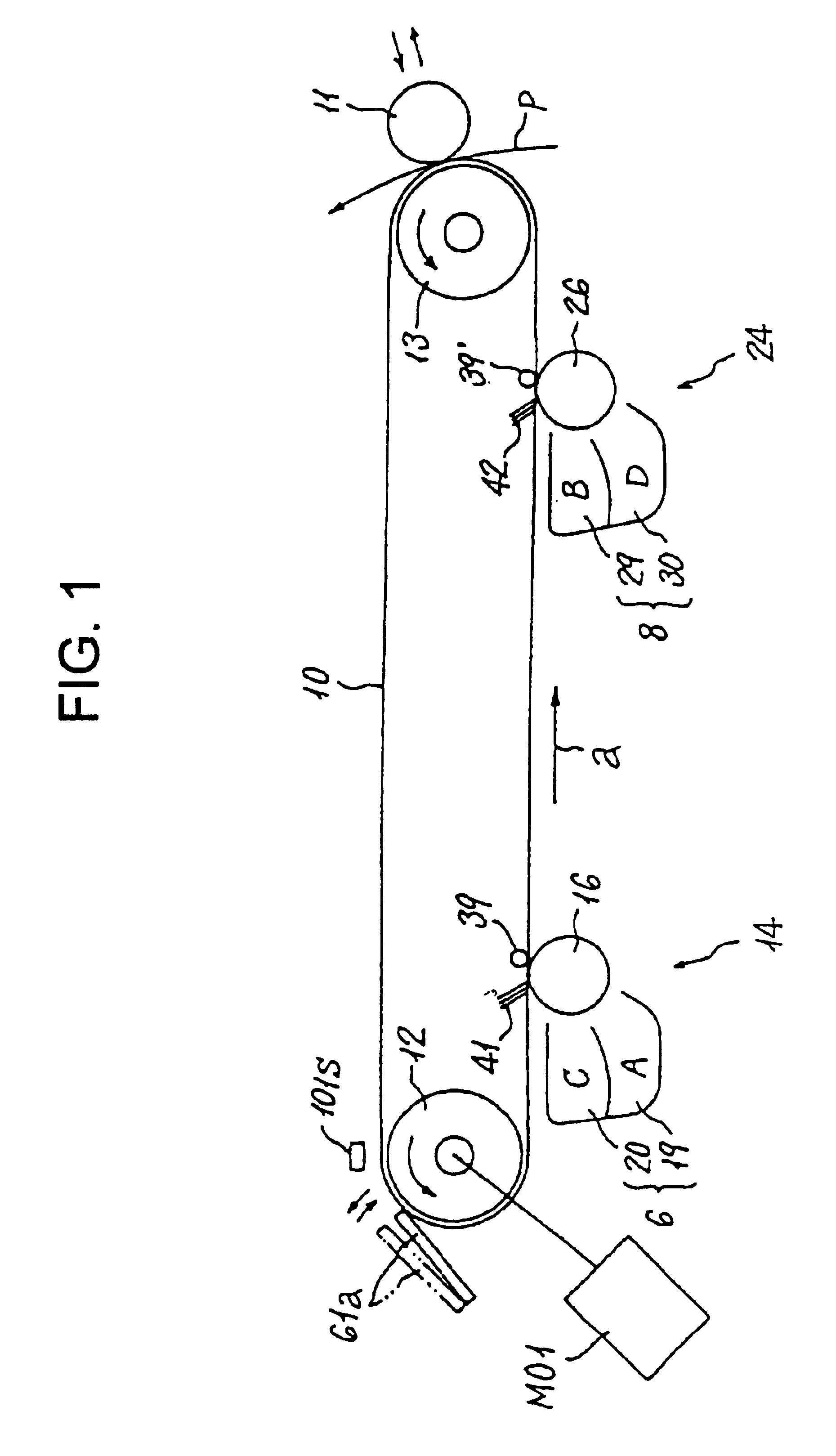 Belt apparatus used in image formation, and an image formation apparatus