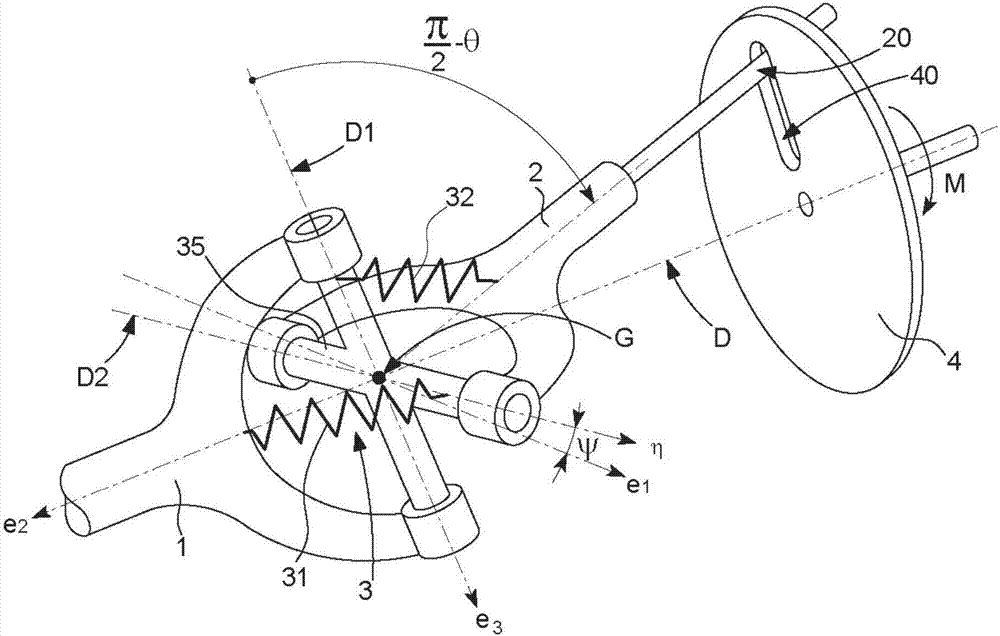 High quality factor resonator for mechanical watches