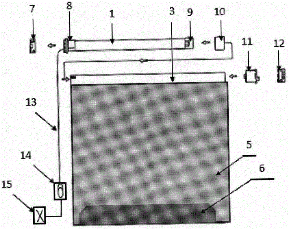 Intelligent medical protection lead curtain system