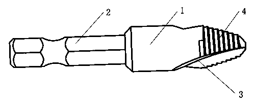 High-strength screw extractor