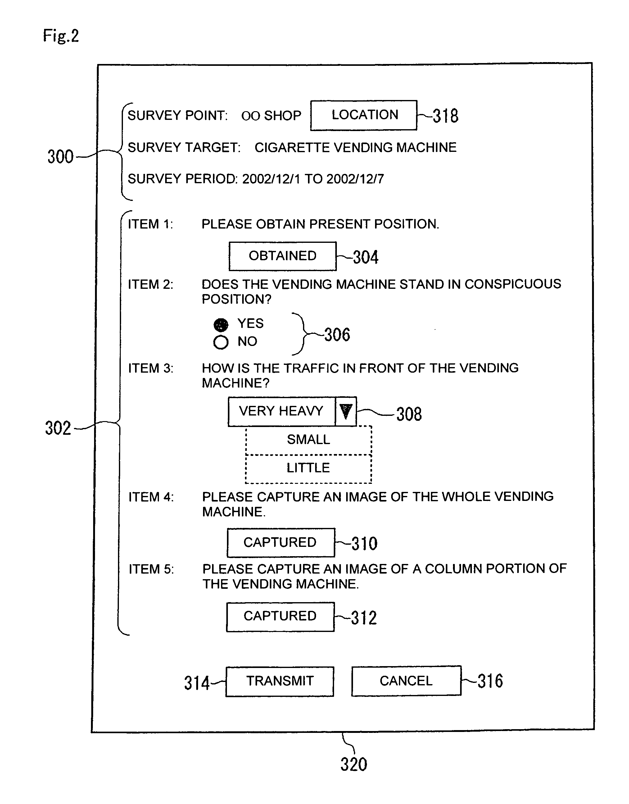 Analyzing system, analyzing method using the same, and system for collecting survey results for use in analysis