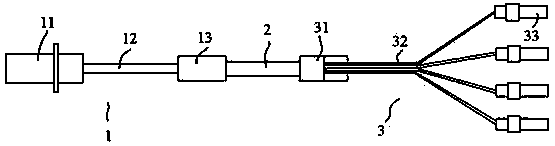 Debugging method for silicon-based CWDM (coarse wavelength division multiplexer) component