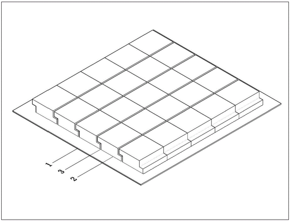 Z-shaped resin molding flexible puncture-proof fabric and preparation method thereof