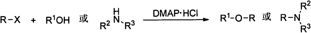 Preparation and application of DMAP hydrochloride as catalyst of recoverable acylation reaction