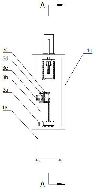 A steering gear bushing press-in machine