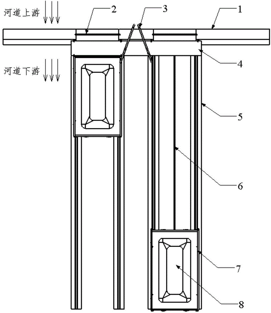 Two-way inclined ship lift