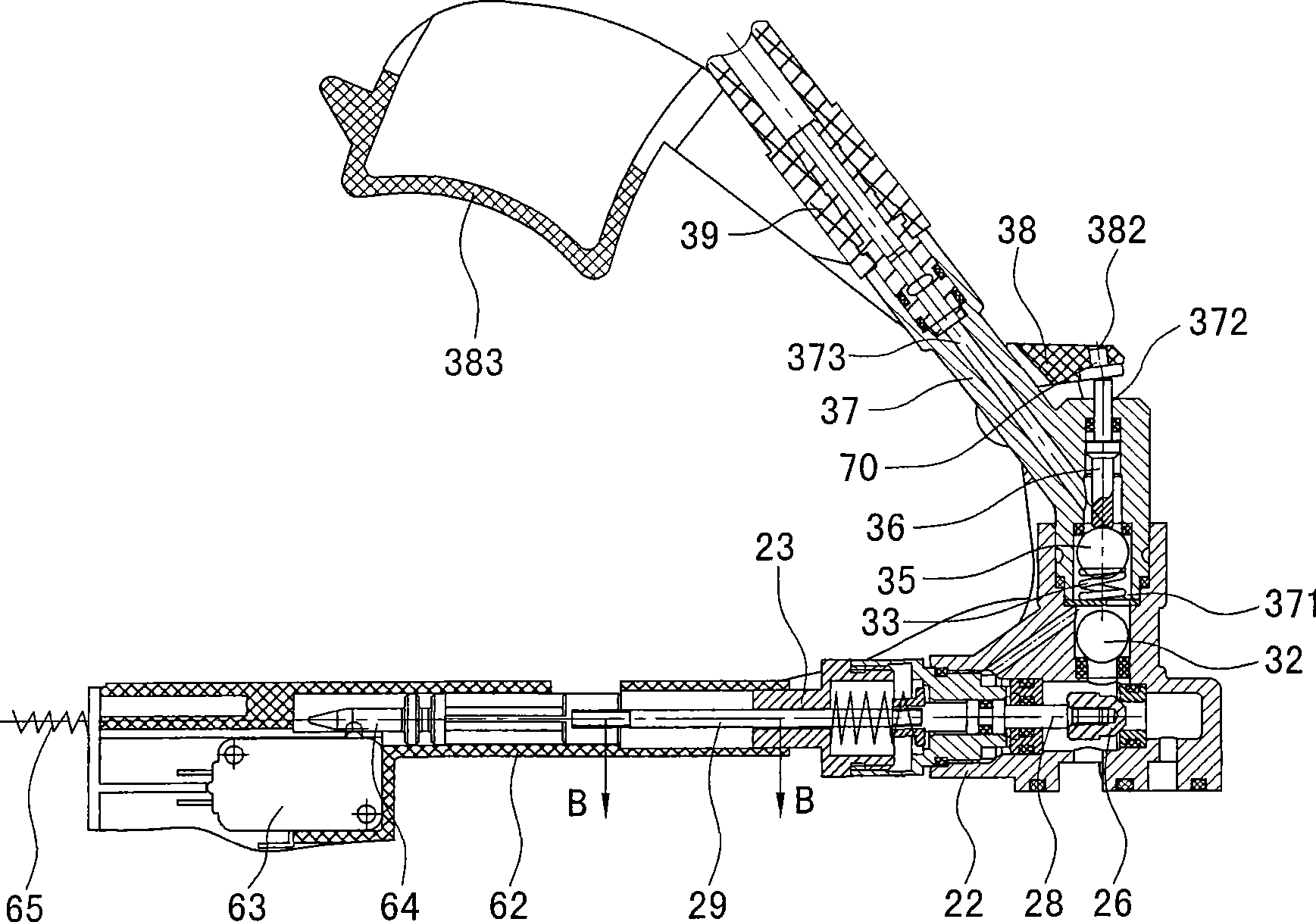 Hand-held electric cleaning device