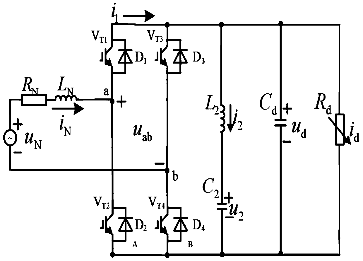 Method for diagnosing traction rectifier IGBT open-circuit fault in CRH3 high-speed train