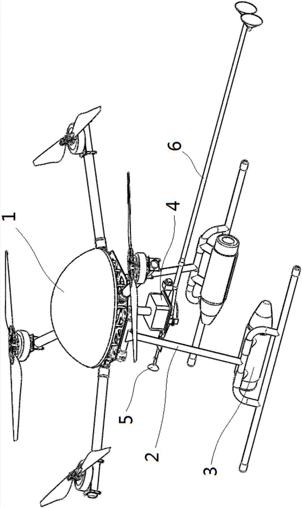 Electric power transmission and distribution bird nest clearing unmanned aircraft system application method