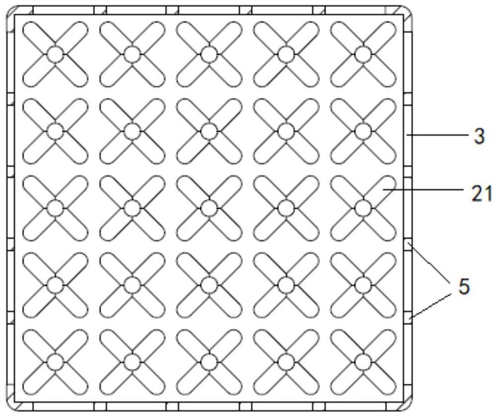 Lightweight reflector structure based on additive manufacturing technology