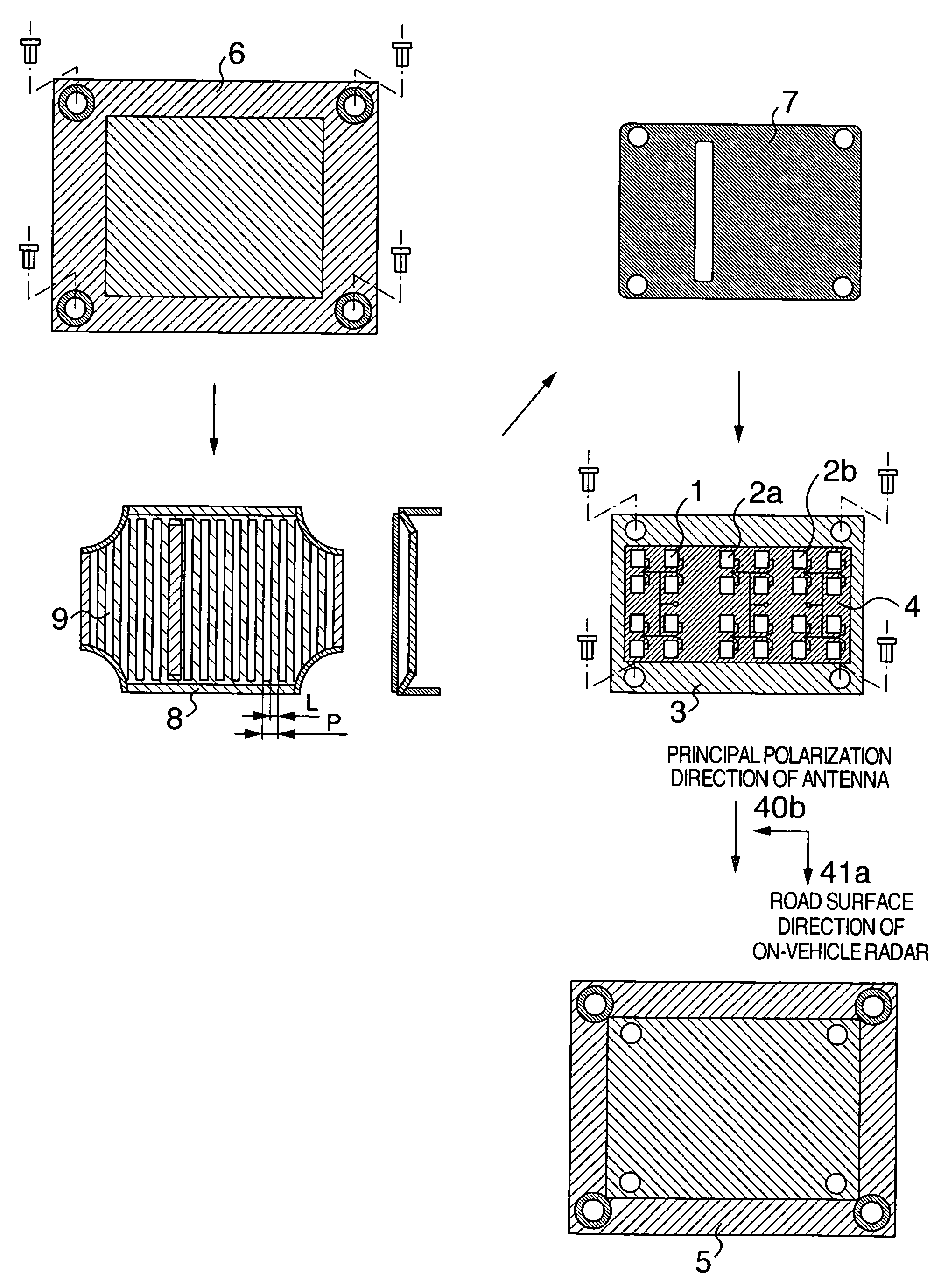 On-vehicle radar