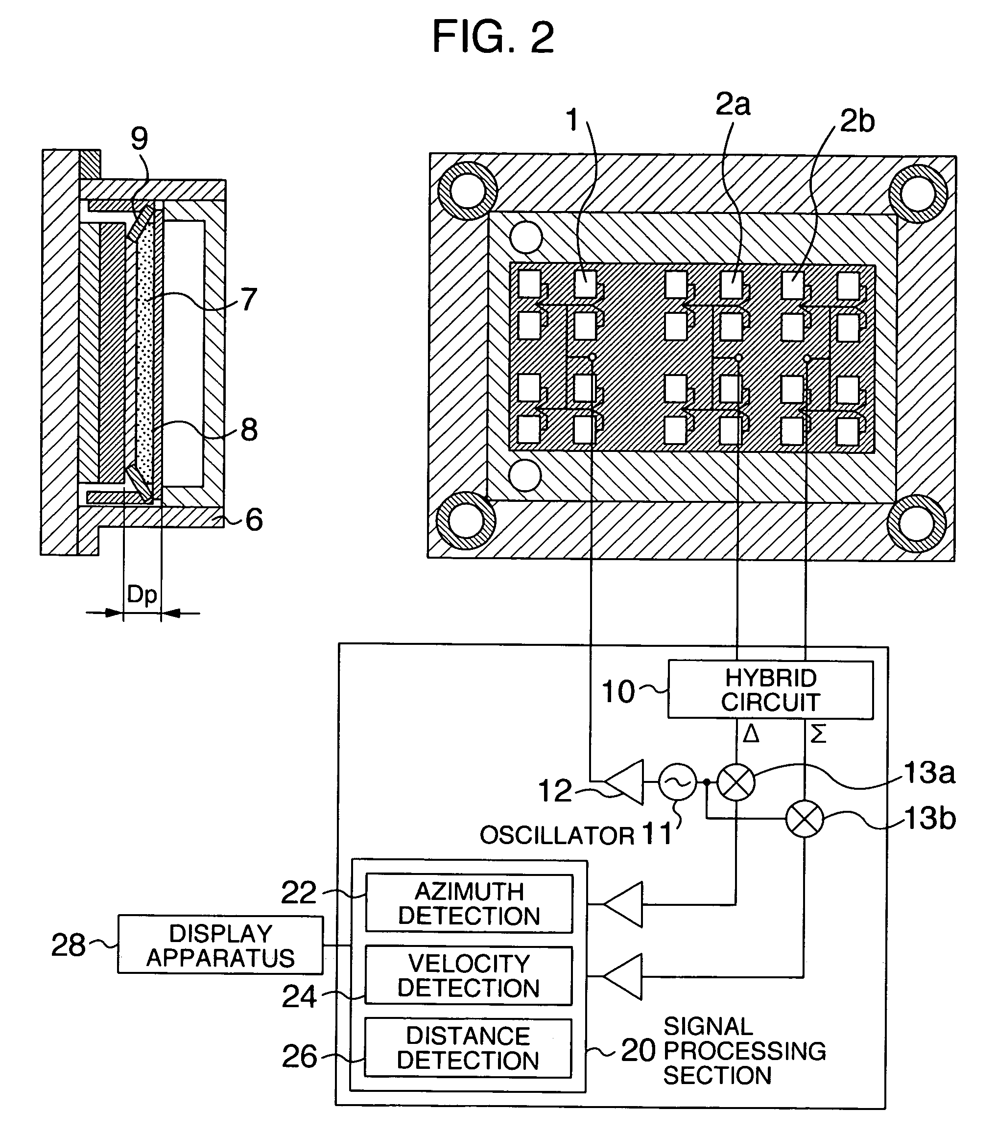 On-vehicle radar