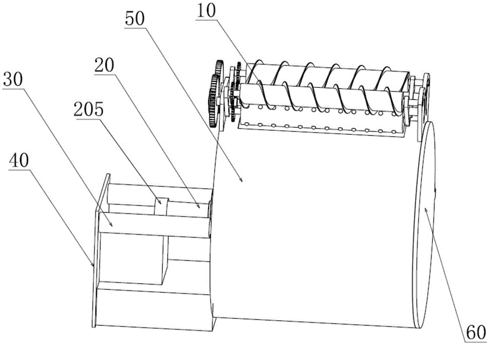 A Centrifugal Internal Rotating Ring-shaped Bale Forming Device and Method