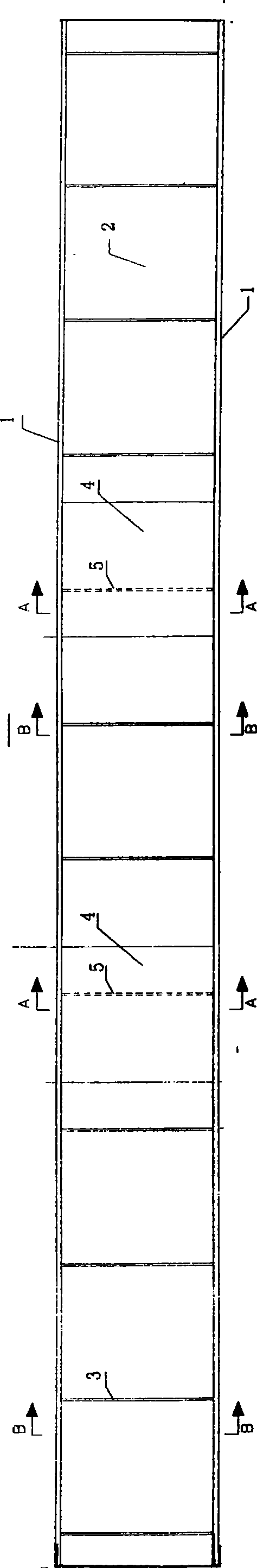 Hoisting method of large mill housing under limited hoisting height