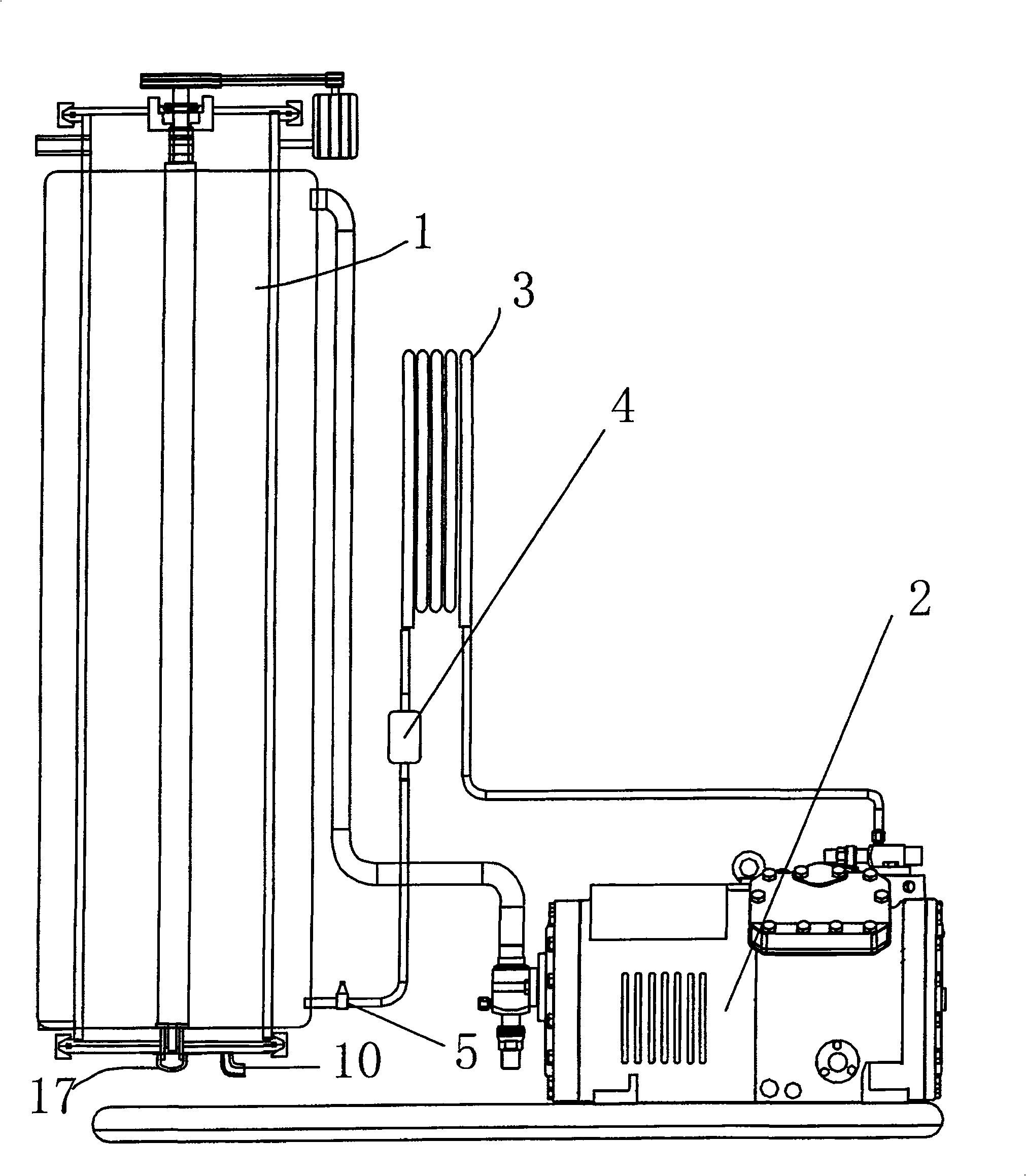 Ice making system for high concentration fluidization ice