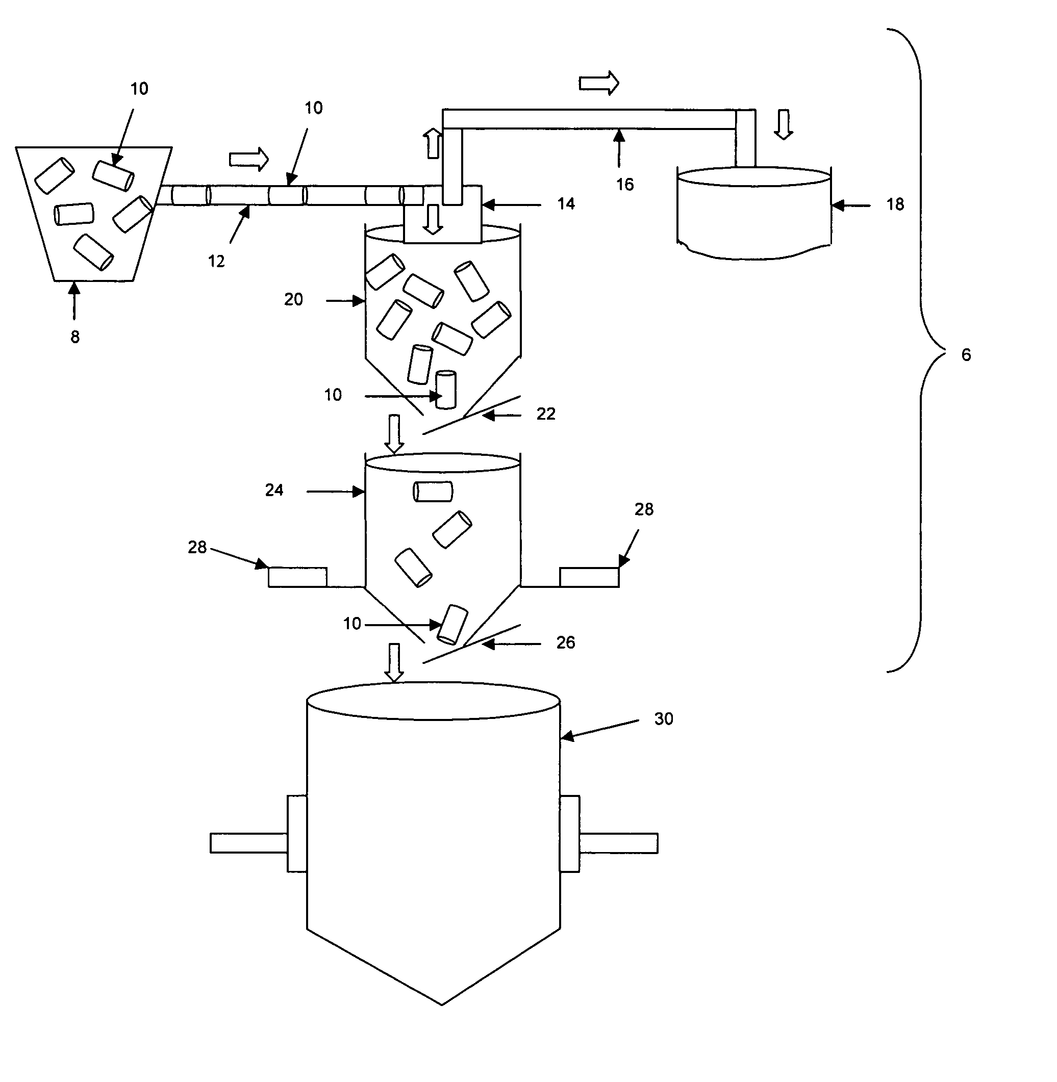 Unitized fibrous construct dispensing system