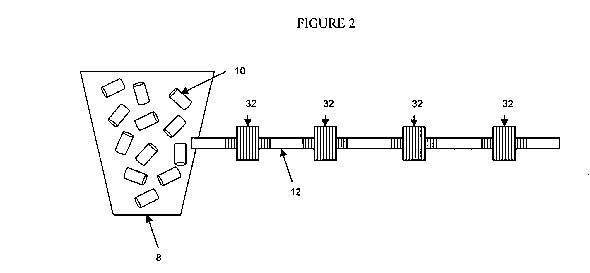 Unitized fibrous construct dispensing system